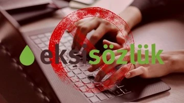 Se&ccedil;im &ouml;ncesi Ekşi S&ouml;zl&uuml;k'e erişim engeli!