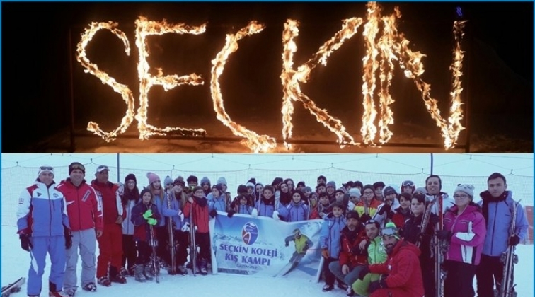 Se&ccedil;kin Koleji kış kampında