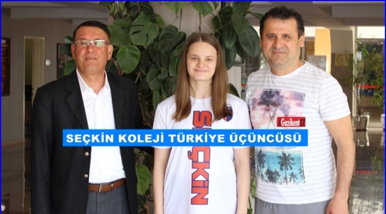 Seçkin Koleji öğrencisi Türkiye üçüncüsü