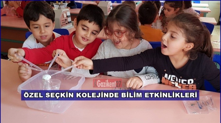 Seçkin Koleji'nde bilim etkinlikleri sürüyor