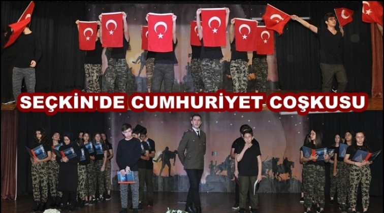 Seçkin Kolejinde Cumhuriyet coşkusu