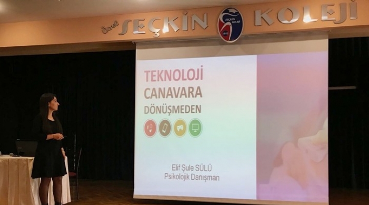 Seçkin Koleji'nde velilere eğitim semineri