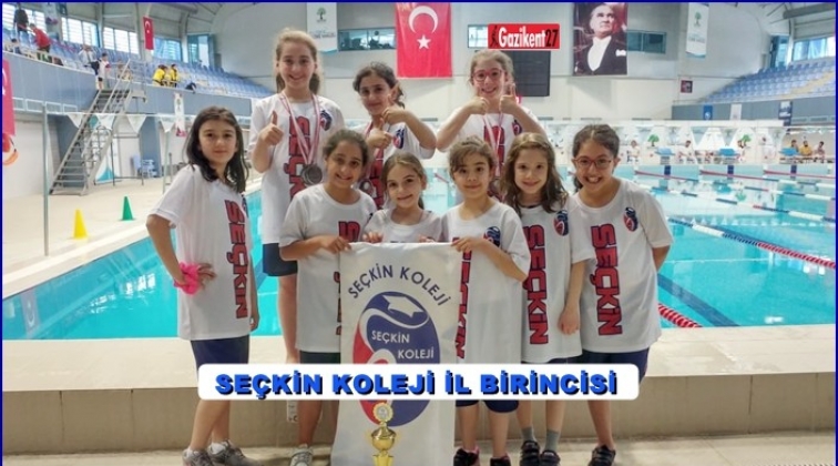 Seçkin’in minik kulaçları şampiyon