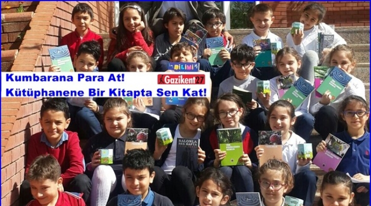 Seçkinli minikler okul harçlıklarıyla kitap aldı