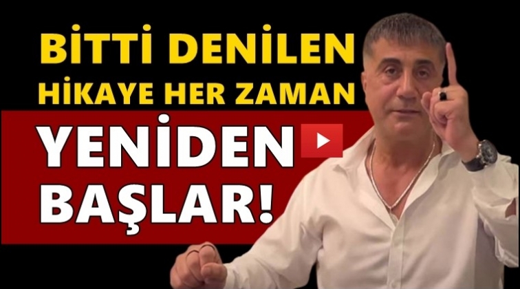 Sedat Peker: Beni bitirmeye operasyonlar yapacaklarmış!