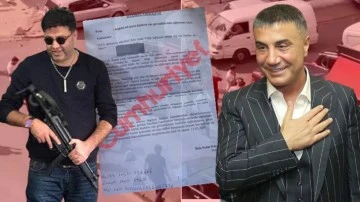 Sedat Peker, 'Cenk &Ccedil;elik'i koruyun' diye dilek&ccedil;e vermiş!