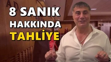 Sedat Peker davasında 8 tahliye kararı!