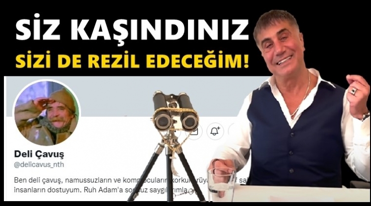 Sedat Peker, 'Deli &Ccedil;avuş'u işaret etti!