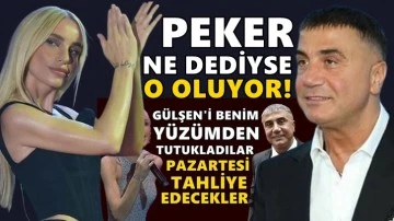  Sedat Peker Gülşen'in tahliyesini de bildi...