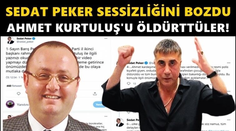 Sedat Peker, o cinayetle ilgili sessizliğini bozdu!