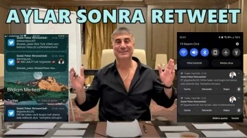 Sedat Peker paylaştı, geri sildi, g&uuml;ndem oldu!