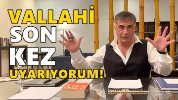 Sedat Peker: S&ouml;z namussa, size de namus. Vallahi son kez uyarıyorum!  