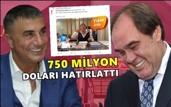 Sedat Peker'den&nbsp;750 milyon dolar hatırlatması