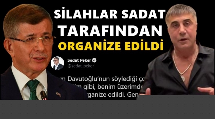 Sedat Peker'den Ahmet Davutoğlu'na yanıt...