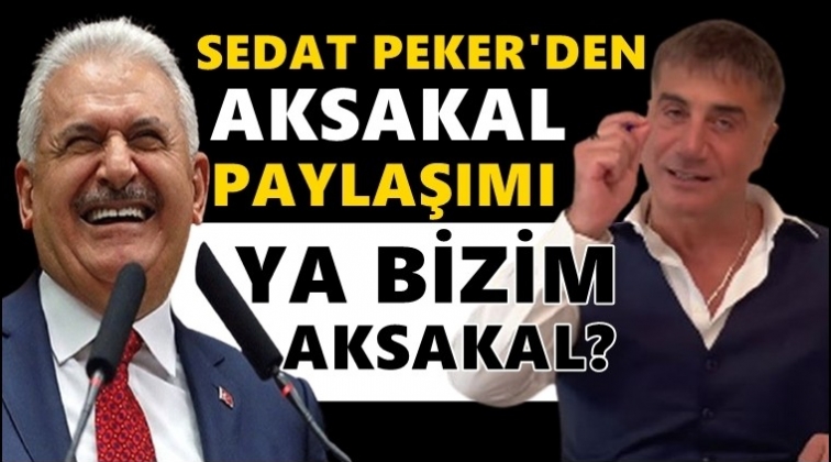 Sedat Peker'den Binali Yıldırım'a 'Aksakal' g&ouml;ndermesi!