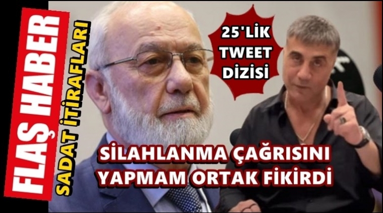 Sedat Peker'den 25 tweetlik SADAT itirafları!