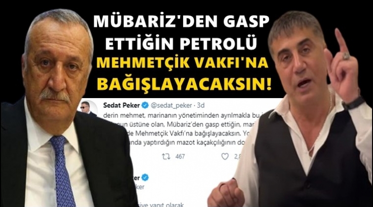 Sedat Peker'den Mehmet Ağar'a çağrı!..