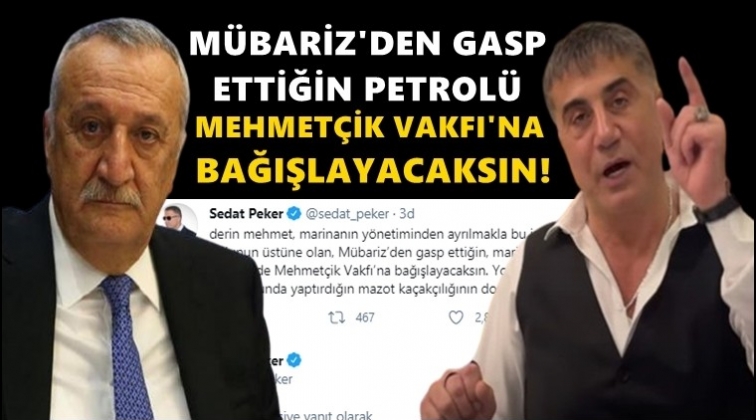 Sedat Peker'den Mehmet Ağar'a &ccedil;ağrı!..