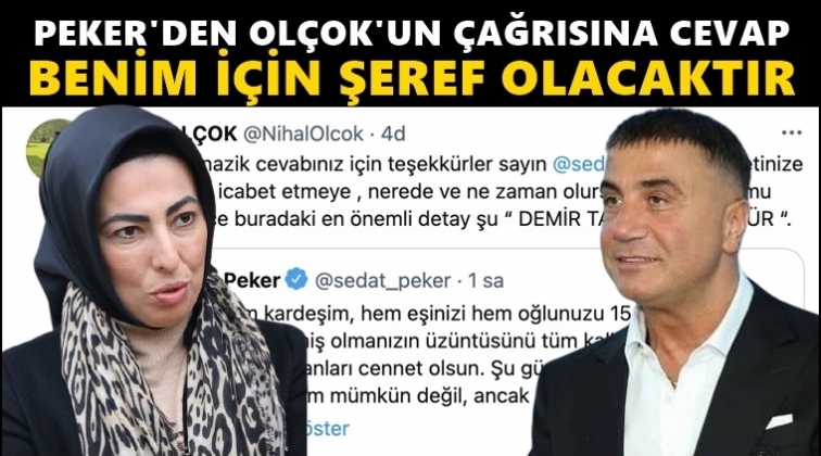 Sedat Peker'den Nihal Ol&ccedil;ok'un &ccedil;ağrısına cevap!