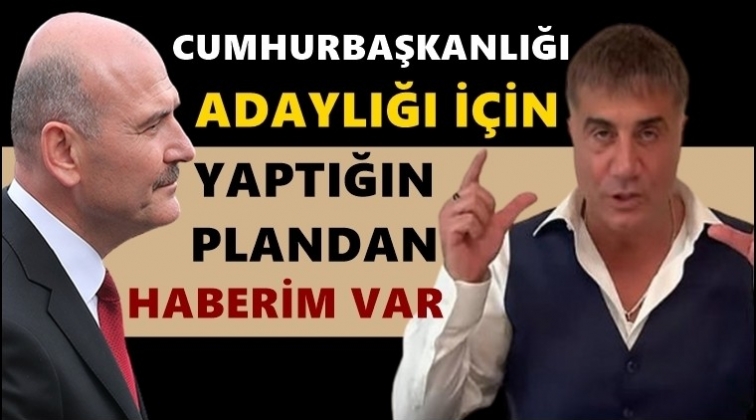 Sedat Peker'den Soylu'ya: Planlarından haberim var!