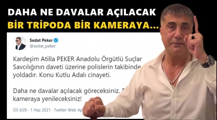 Sedat Peker'den&nbsp;yeni a&ccedil;ıklama!