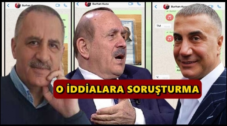 Sedat Peker&rsquo;in iddiasına ilk kez soruşturma!