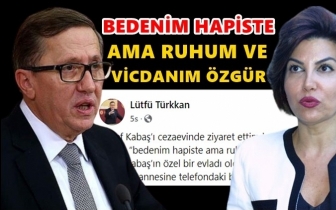 Sedef Kabaş: Bedenim hapiste ama...