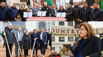 Şehirgösteren Mahallesi'nde ağaç dikim töreni