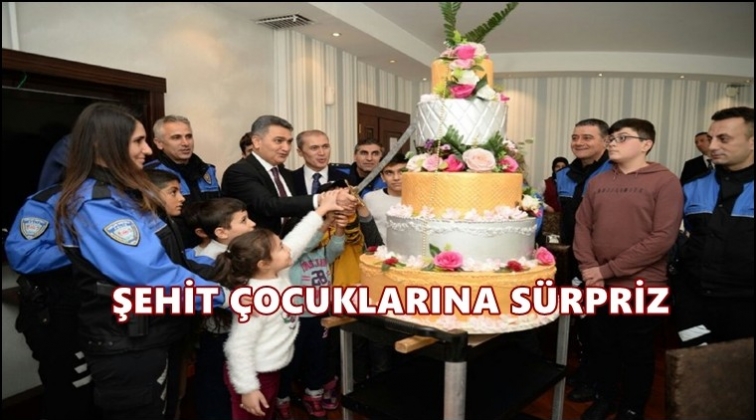 Şehit &ccedil;ocuklarını yalnız bırakmadılar