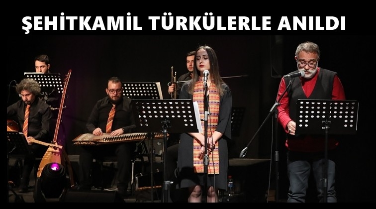 Şehit Mehmet Kamil t&uuml;rk&uuml;lerle anıldı...