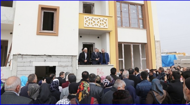 Şehit ve gazi yakınlarının konutları hazır