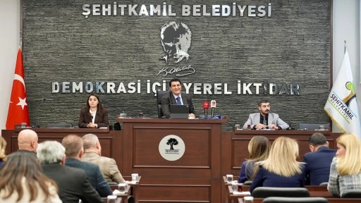 Şehitkamil Belediyesi'nde Kasım ayı meclis toplantısı yapıldı