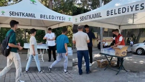Şehitkamil Belediyesi, öğrencilerin heyecanına ortak oldu 