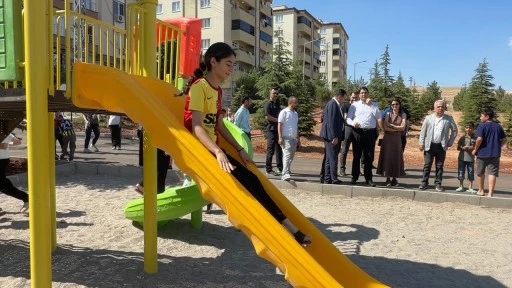 Şehitkamil Burak Mahallesi&rsquo;ne yeni park alanı