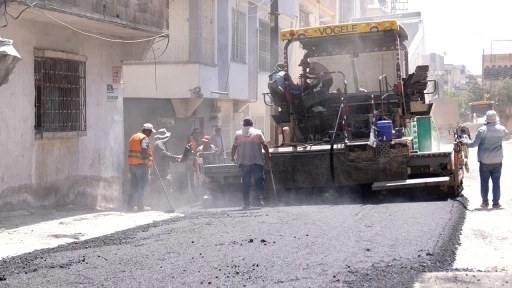Şehitkamil'de asfalt çalışmaları sürüyor