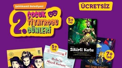 Şehitkamil'de Çocuk Tiyatrosu Günleri başlıyor