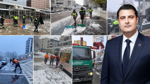 Şehitkamil'de kar hazırlıkları tamamlandı