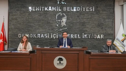 Şehitkamil'de Mayıs ayı Meclis Toplantısı sona erdi