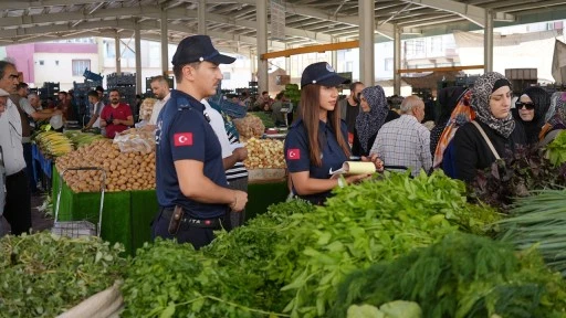 Şehitkamil'de pazar yerlerine sıkı denetim 