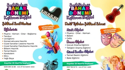 Şehitkamil'de Sanat Akademisi başvuruları başladı