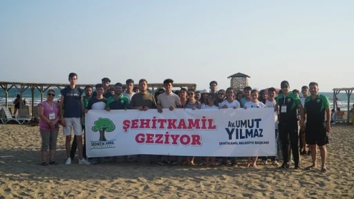 Şehitkamil'den öğrencilere Günübirlik Deniz Kampı 