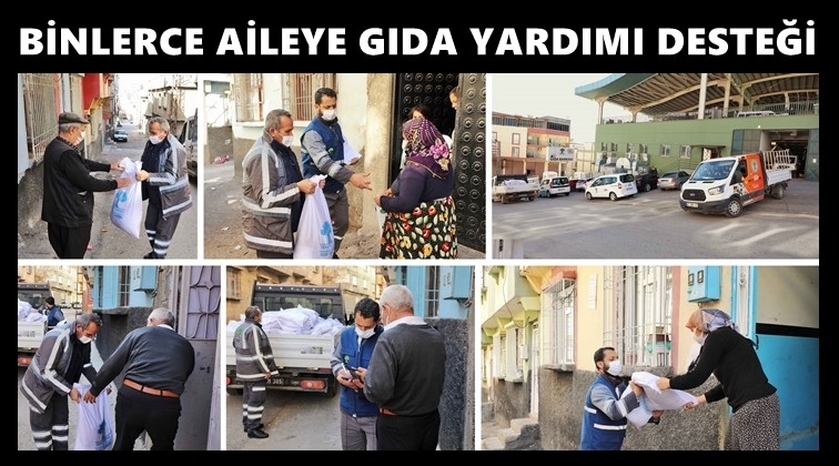 Şehitkamil, gıda yardımı dağıtımına başladı