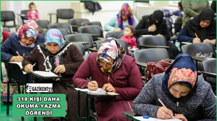 Şehitkamil okuma-yazma kursları meyvelerini veriyor