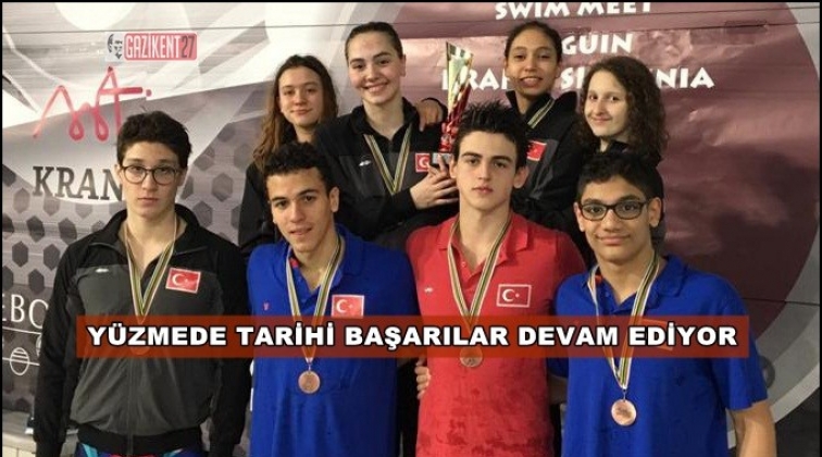 Şehitkamil sporcusundan tarihi başarı