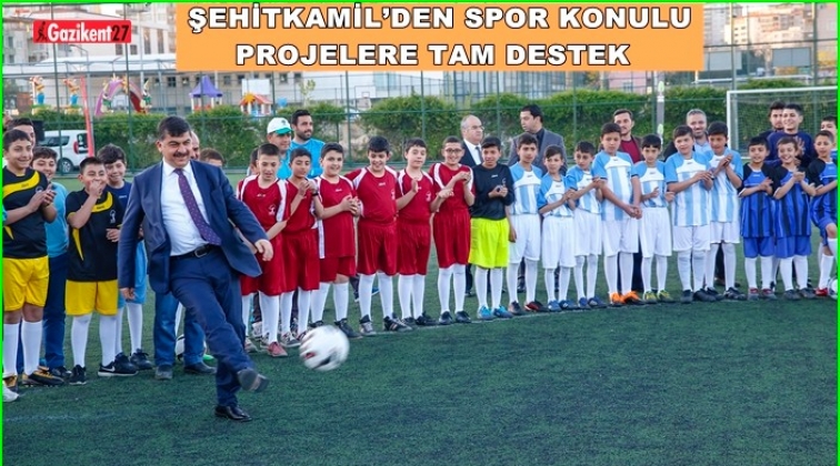 Şehitkamil'de futbol turnuvası