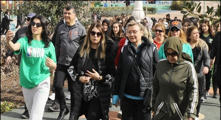 Şehitkamil'de sağlıklı yaşam y&uuml;r&uuml;y&uuml;ş&uuml;...