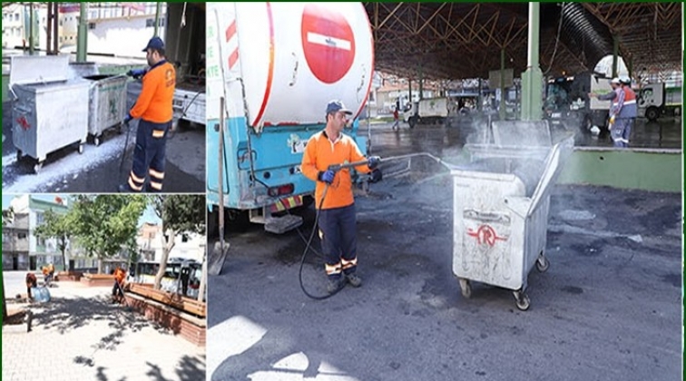 Şehitkamil'de temizlik ve hijyen &ccedil;alışması