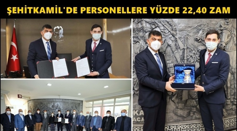 Şehitkamil'de Toplu İş S&ouml;zleşmesi imzalandı