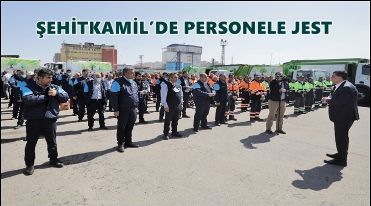 Şehitkamil'den personele 900 TL &ouml;deme
