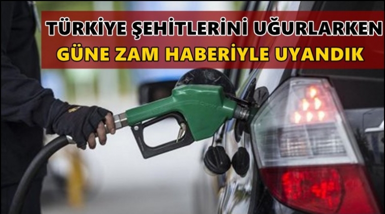 Şehitlere yanarken, zam haberiyle uyandık!
